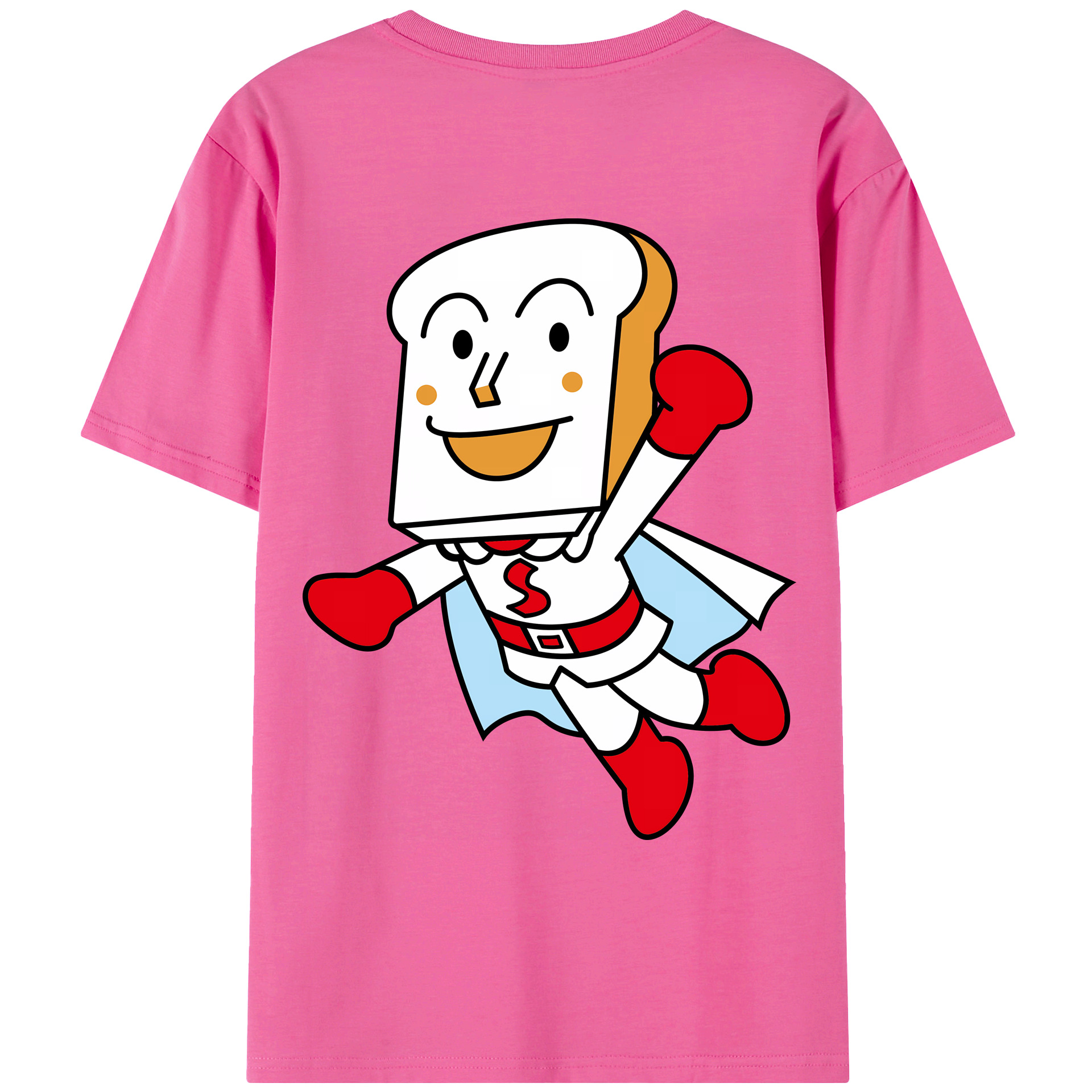 （画像用） アンパンマン Anpanman レディース半袖Tシャツ(バックプリント)